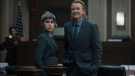 Rachel and David in the courtroom (Image via Apple TV+ Press)